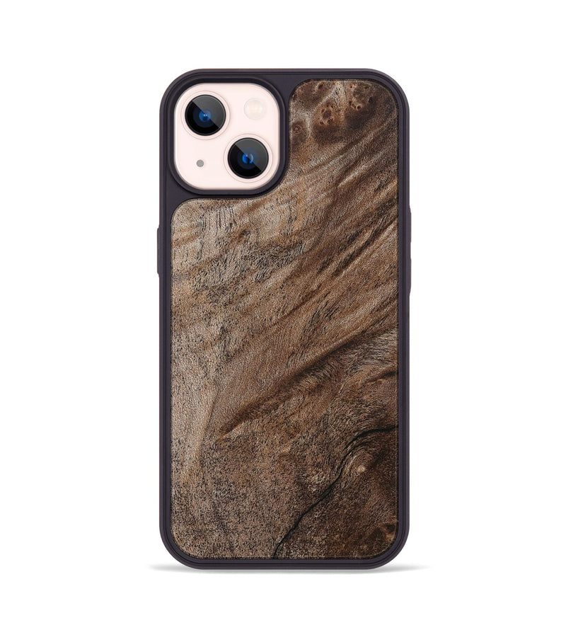 iPhone 14 Wood Phone Case - Flor (Wood Burl, 832340)