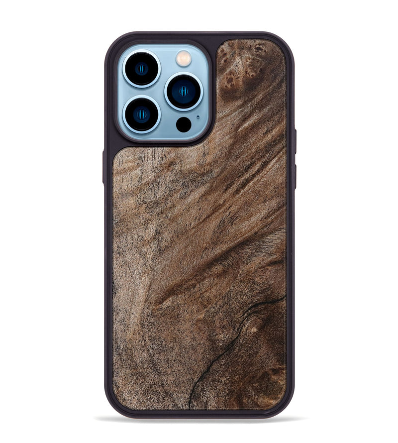 iPhone 14 Pro Max Wood Phone Case - Flor (Wood Burl, 832340)
