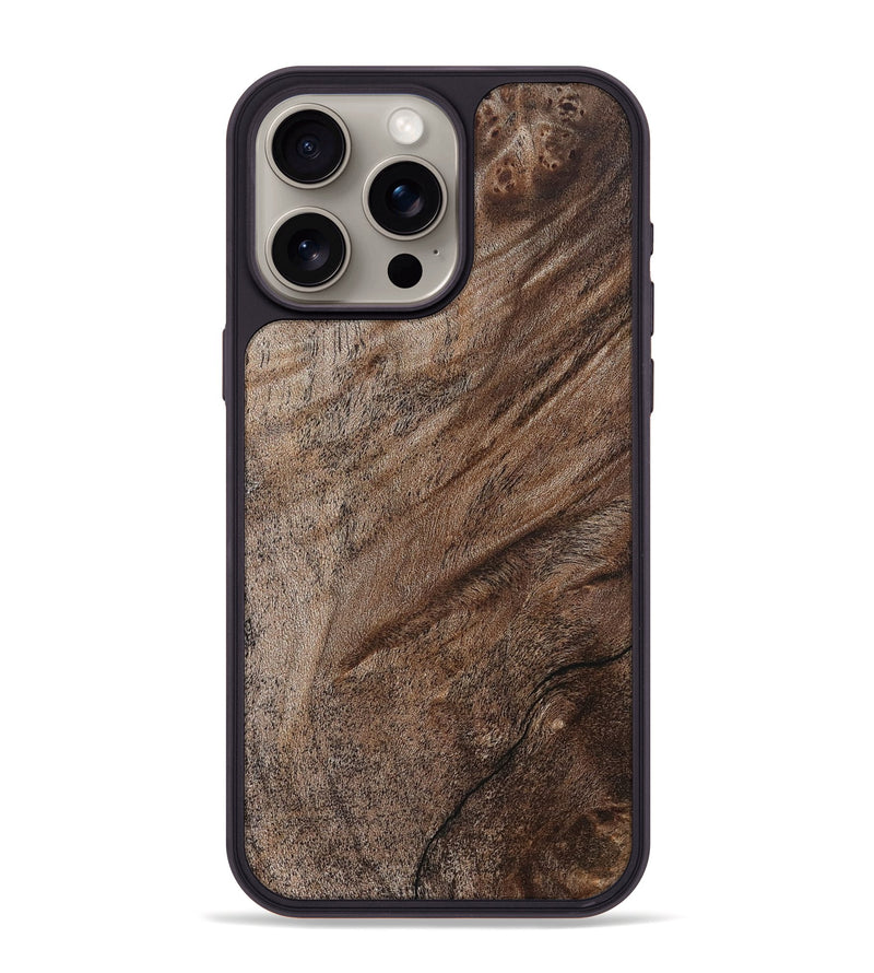 iPhone 15 Pro Max Wood Phone Case - Flor (Wood Burl, 832340)