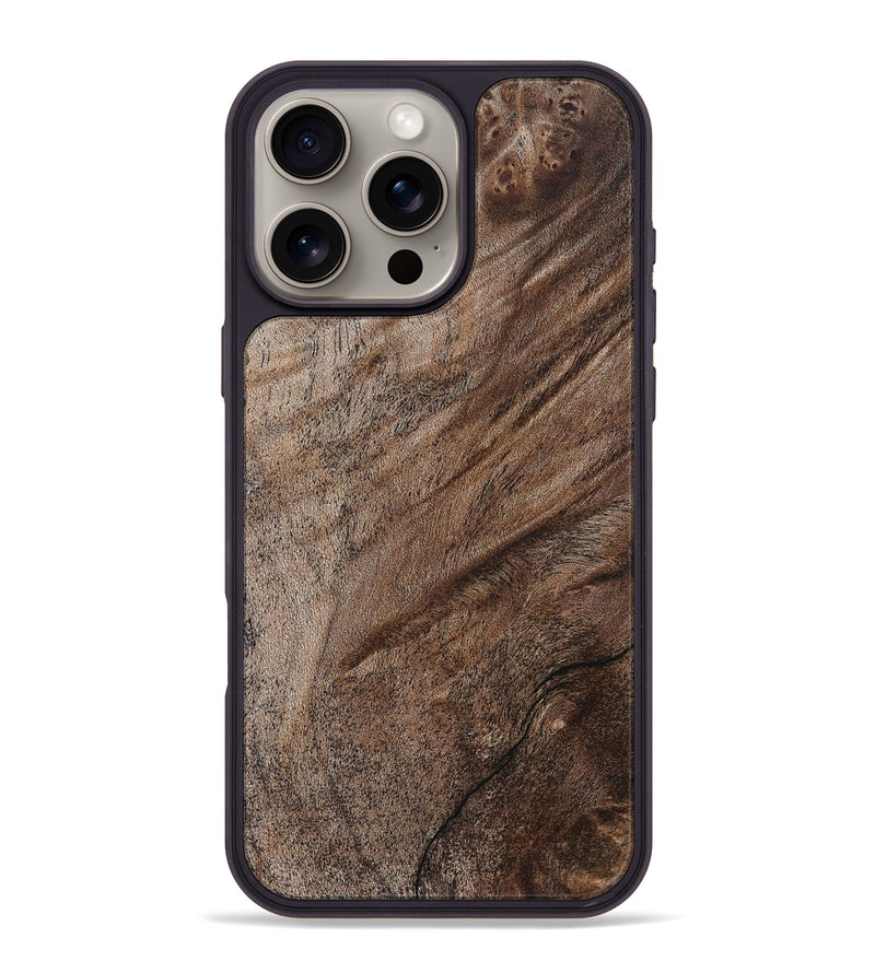 iPhone 16 Pro Max Wood Phone Case - Flor (Wood Burl, 832340)