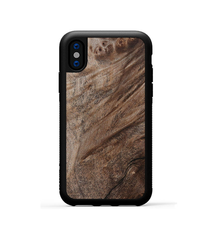 iPhone Xs Wood Phone Case - Flor (Wood Burl, 832340)