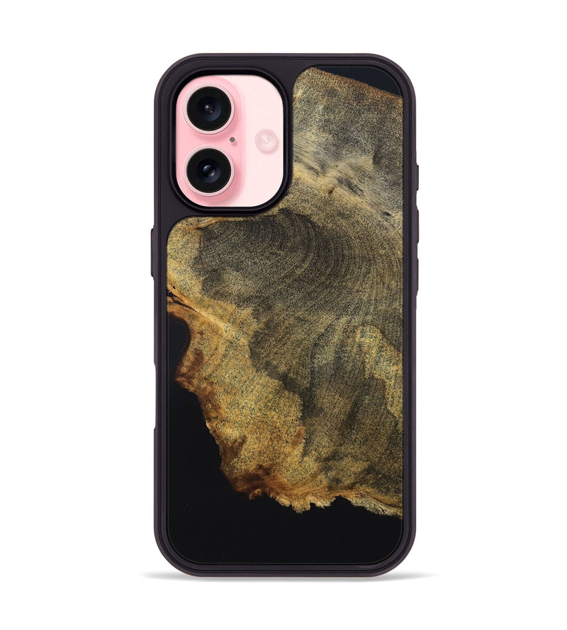 iPhone 16 Wood Phone Case - Maxwell (Wood Burl, 832342)