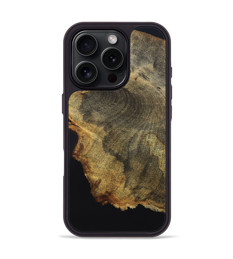iPhone 16 Pro Wood Phone Case - Maxwell (Wood Burl, 832342)
