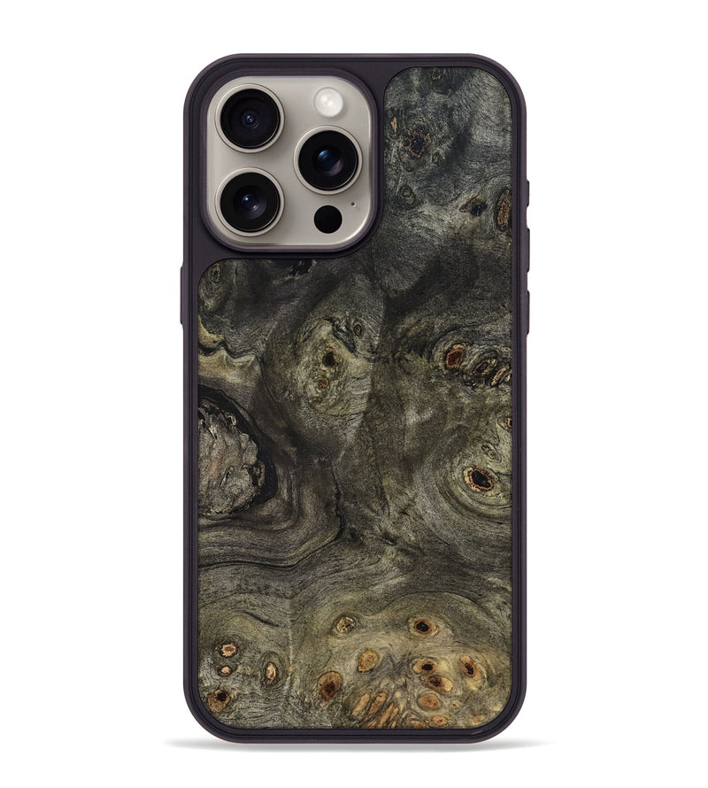 iPhone 15 Pro Max Wood Phone Case - Fredric (Wood Burl, 832344)