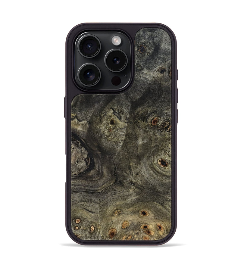 iPhone 16 Pro Wood Phone Case - Fredric (Wood Burl, 832344)