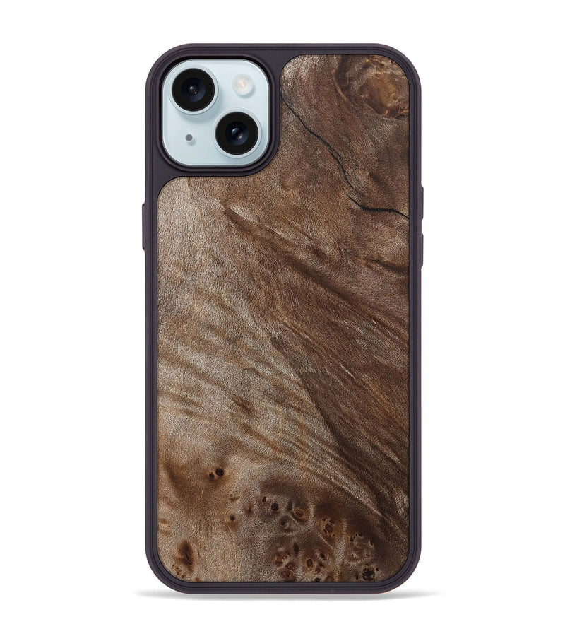 iPhone 15 Plus Wood Phone Case - Jordy (Wood Burl, 832345)