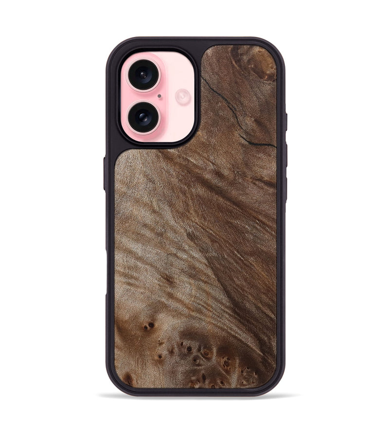 iPhone 16 Wood Phone Case - Jordy (Wood Burl, 832345)