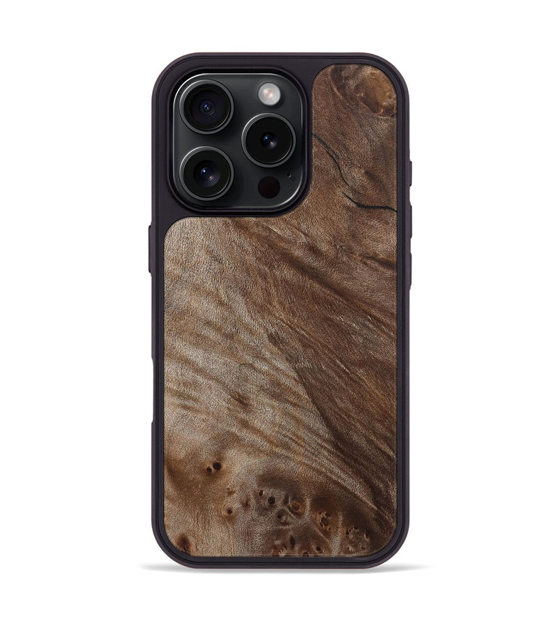 iPhone 16 Pro Wood Phone Case - Jordy (Wood Burl, 832345)