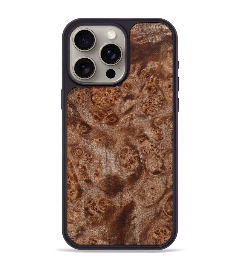 iPhone 15 Pro Max Wood Phone Case - Alyce (Wood Burl, 832346)