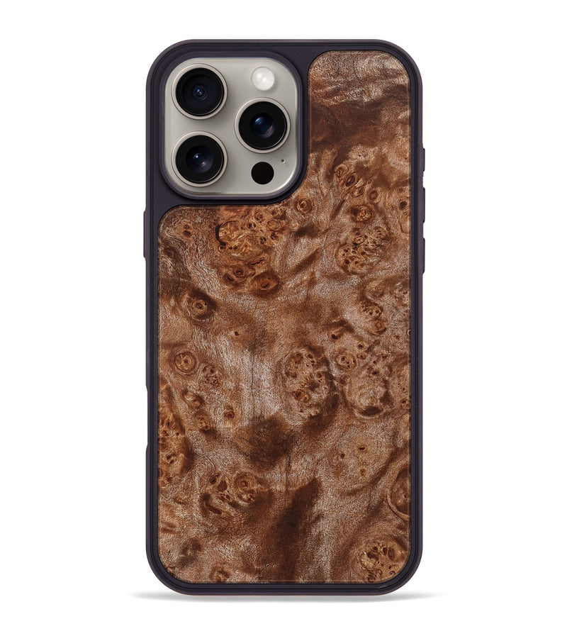 iPhone 16 Pro Max Wood Phone Case - Alyce (Wood Burl, 832346)