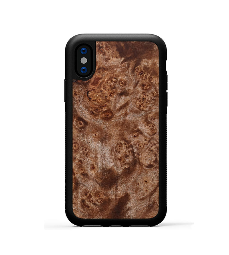 iPhone Xs Wood Phone Case - Alyce (Wood Burl, 832346)