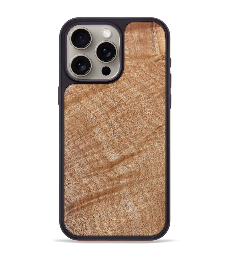 iPhone 15 Pro Max Wood Phone Case - Ivanna (Wood Burl, 832347)