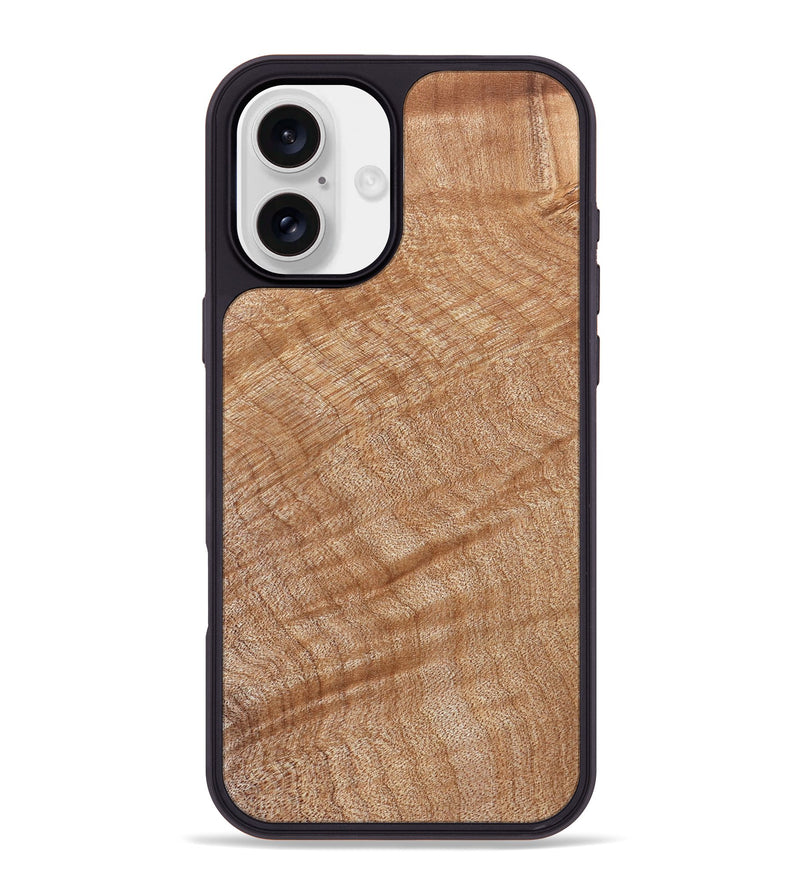 iPhone 16 Plus Wood Phone Case - Ivanna (Wood Burl, 832347)