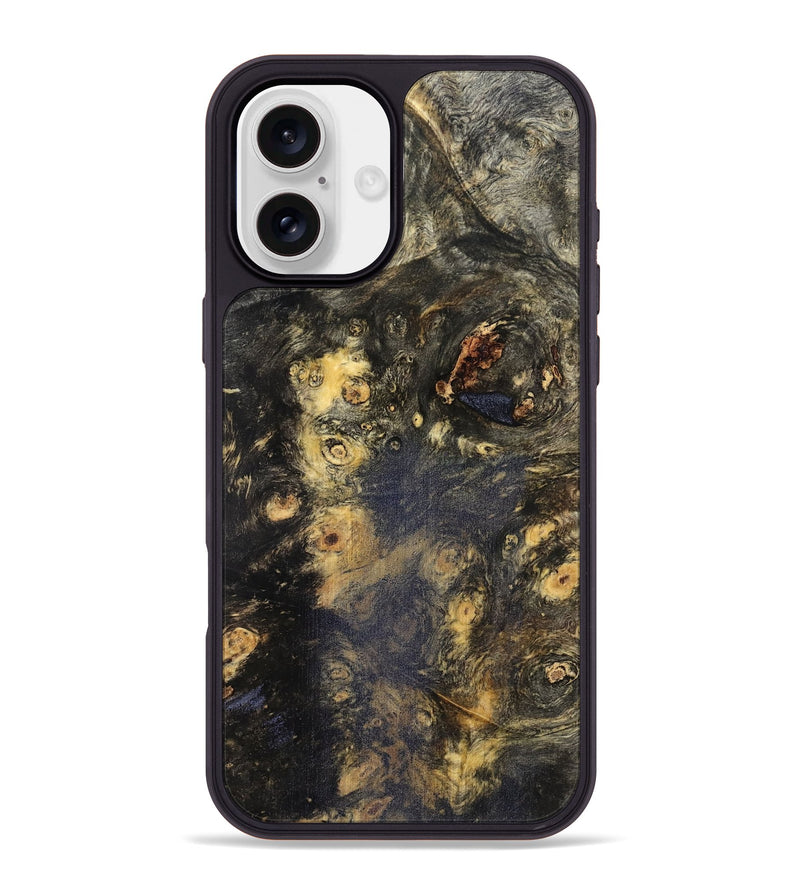 iPhone 16 Plus Wood Phone Case - Kylah (Wood Burl, 832348)