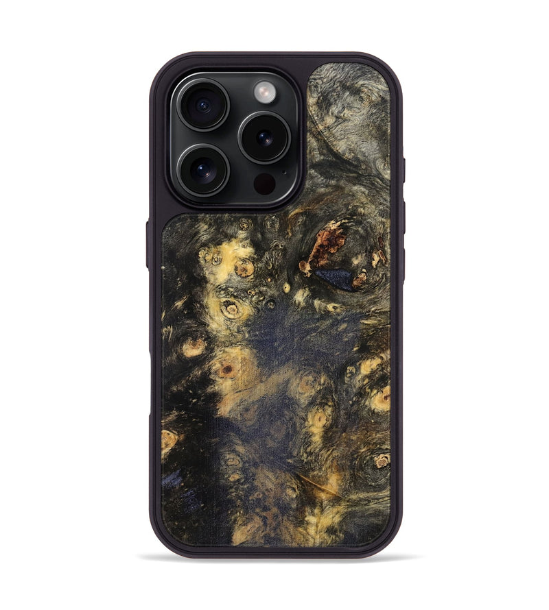 iPhone 16 Pro Wood Phone Case - Kylah (Wood Burl, 832348)