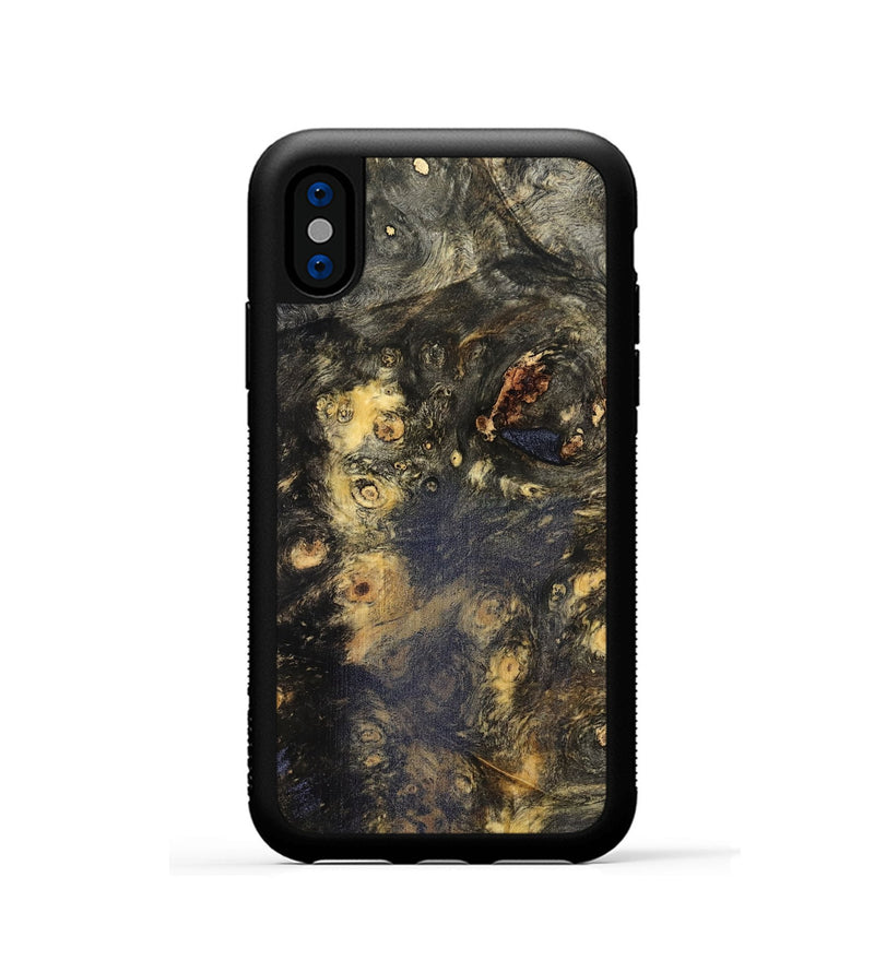 iPhone Xs Wood Phone Case - Kylah (Wood Burl, 832348)