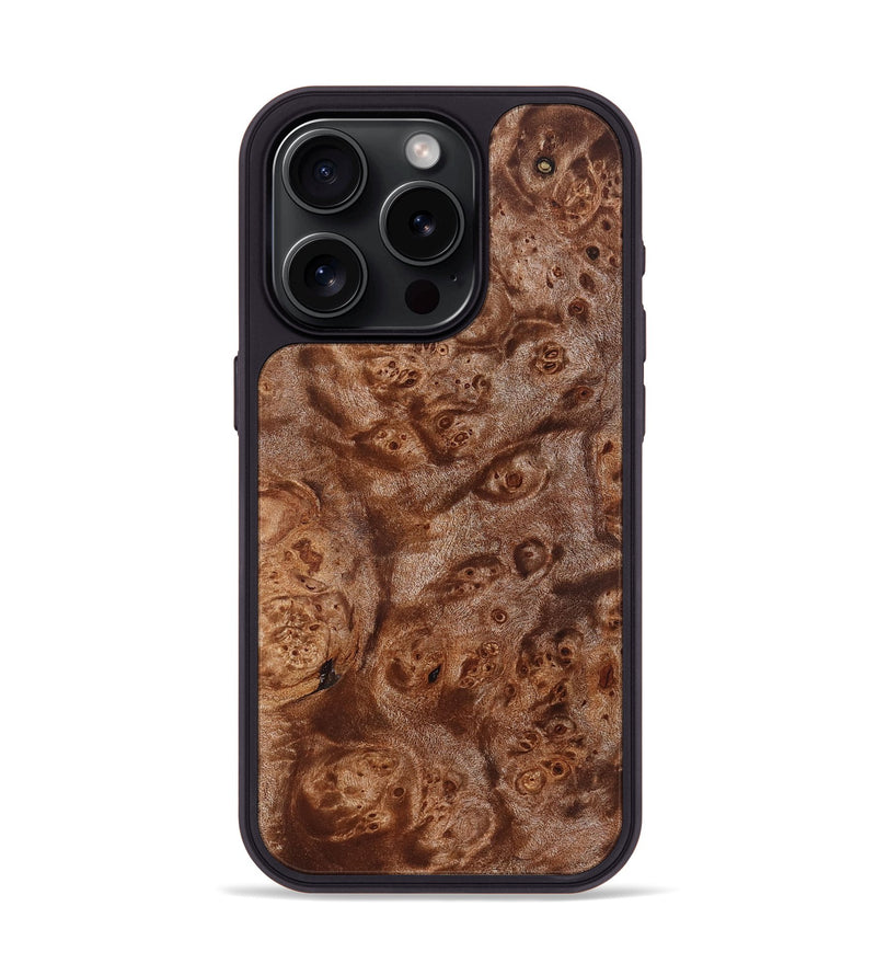 iPhone 15 Pro Wood Phone Case - Joanne (Wood Burl, 832349)