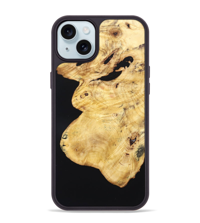 iPhone 15 Plus Wood Phone Case - Jorge (Wood Burl, 832350)