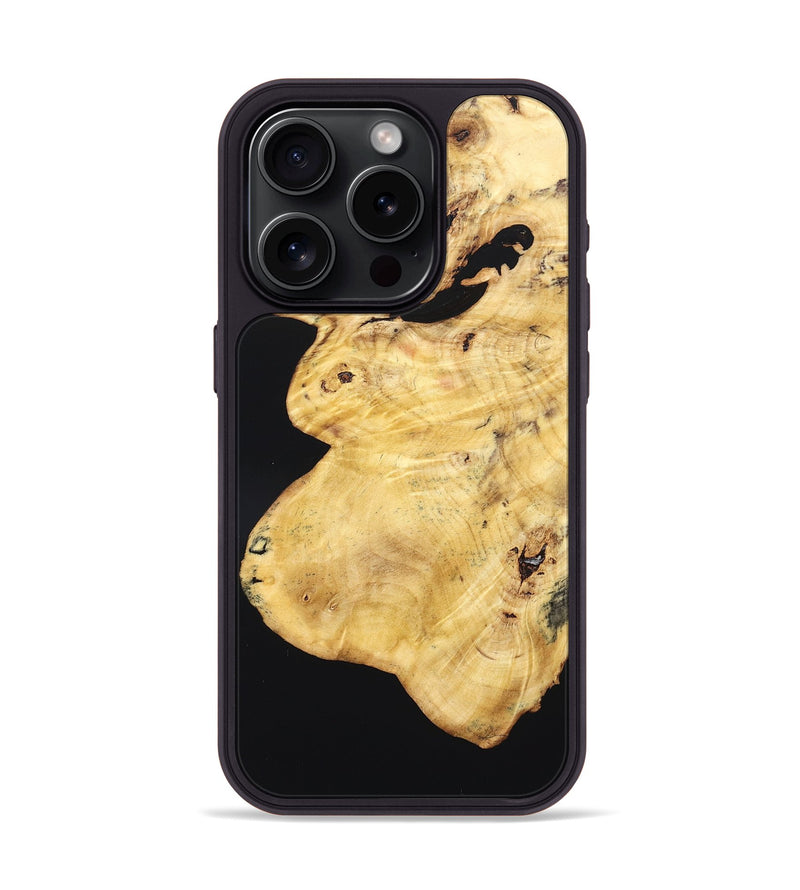 iPhone 15 Pro Wood Phone Case - Jorge (Wood Burl, 832350)