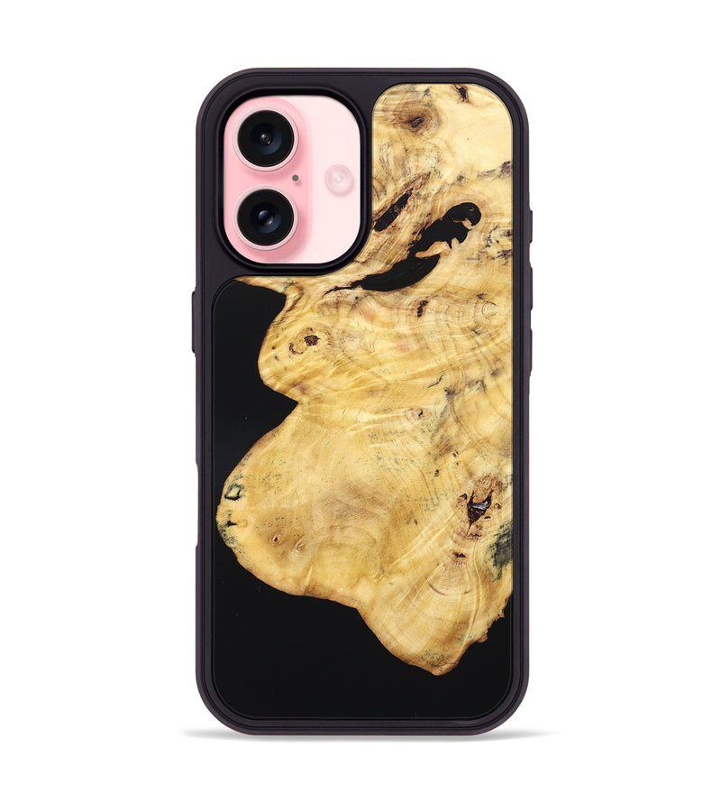 iPhone 16 Wood Phone Case - Jorge (Wood Burl, 832350)