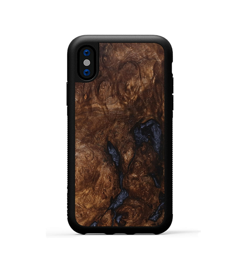 iPhone Xs Wood Phone Case - Tamya (Wood Burl, 832351)
