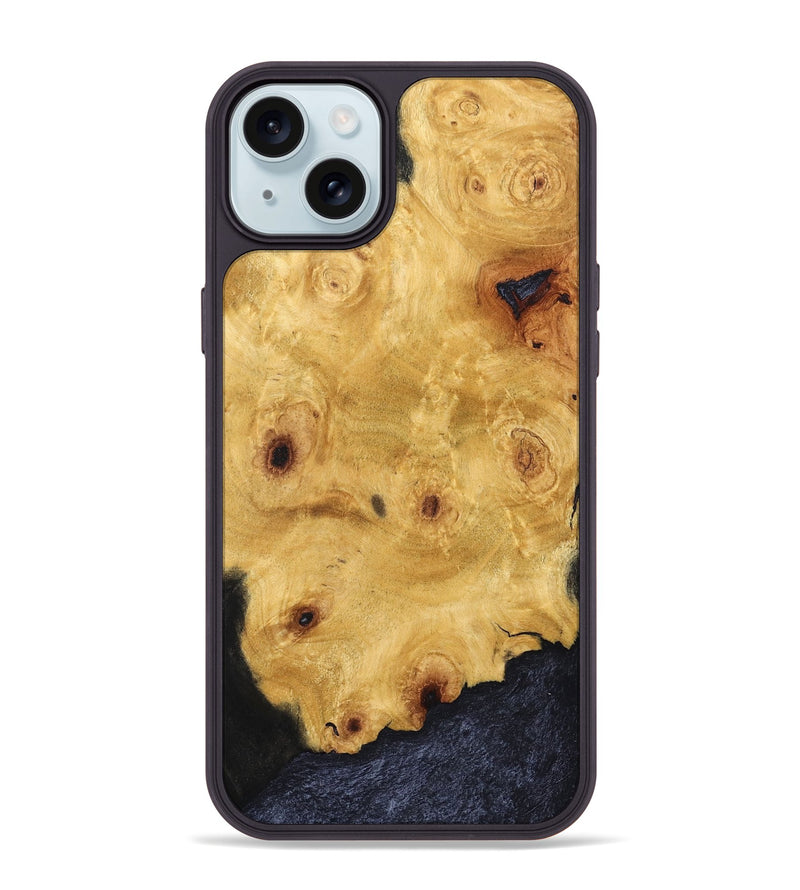 iPhone 15 Plus Wood Phone Case - Joanna (Wood Burl, 832352)