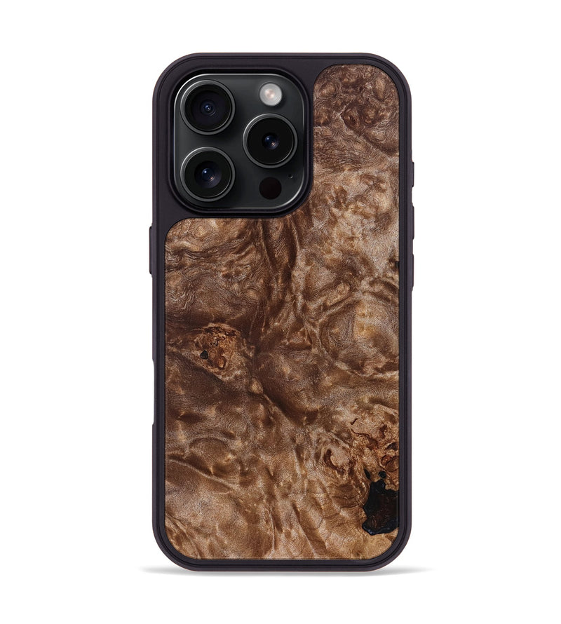 iPhone 16 Pro Wood Phone Case - Kizzie (Wood Burl, 832353)