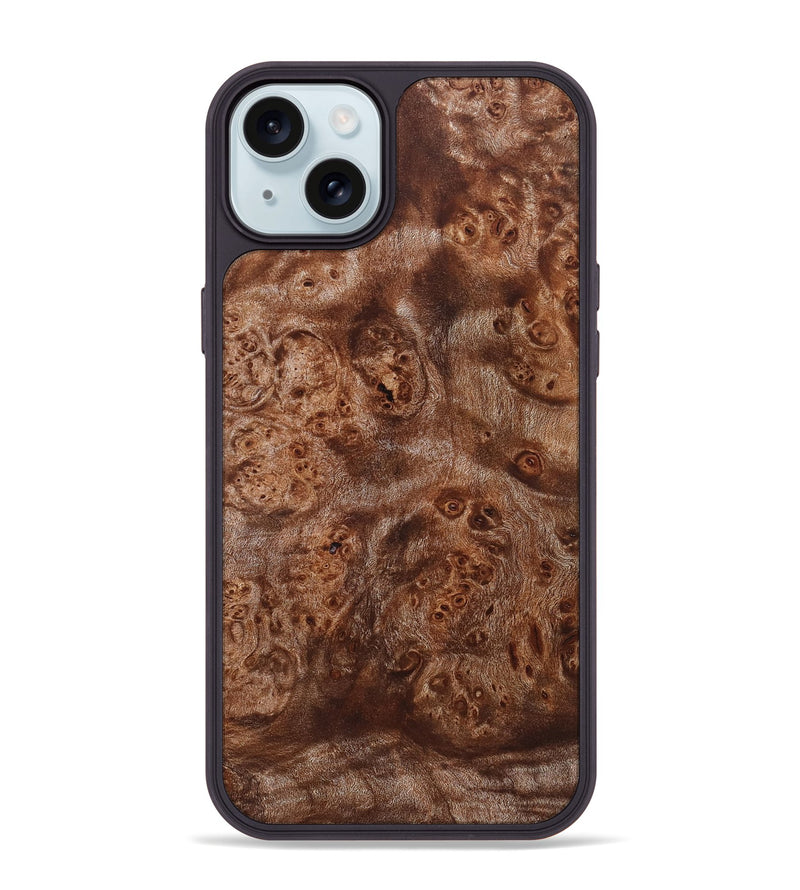 iPhone 15 Plus Wood Phone Case - Sydnie (Wood Burl, 832360)