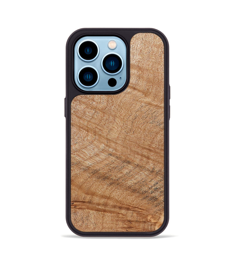 iPhone 14 Pro Wood Phone Case - Zona (Wood Burl, 832361)