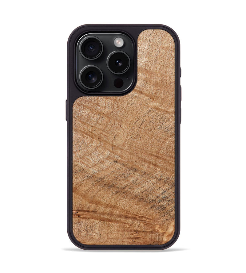 iPhone 15 Pro Wood Phone Case - Zona (Wood Burl, 832361)