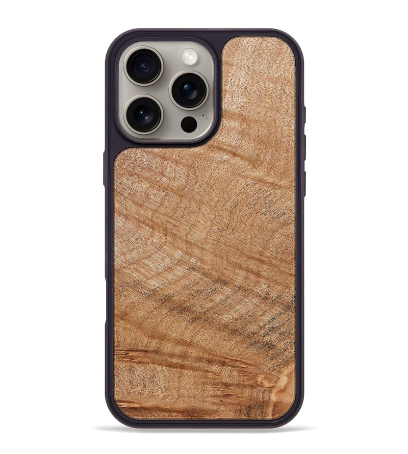 iPhone 16 Pro Max Wood Phone Case - Zona (Wood Burl, 832361)