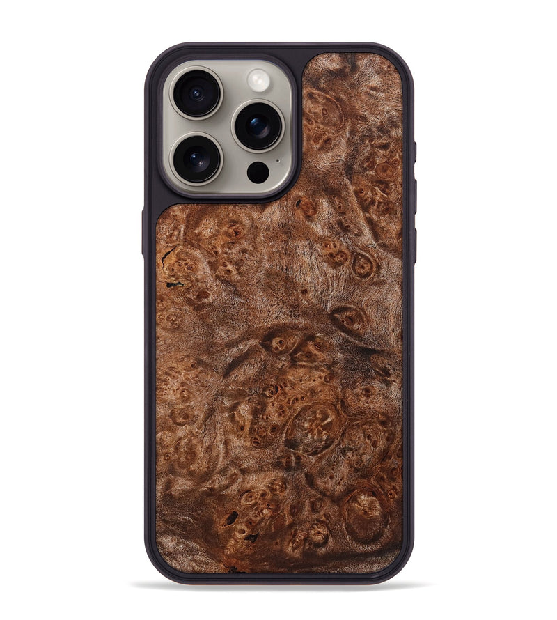 iPhone 15 Pro Max Wood Phone Case - Luca (Wood Burl, 832362)