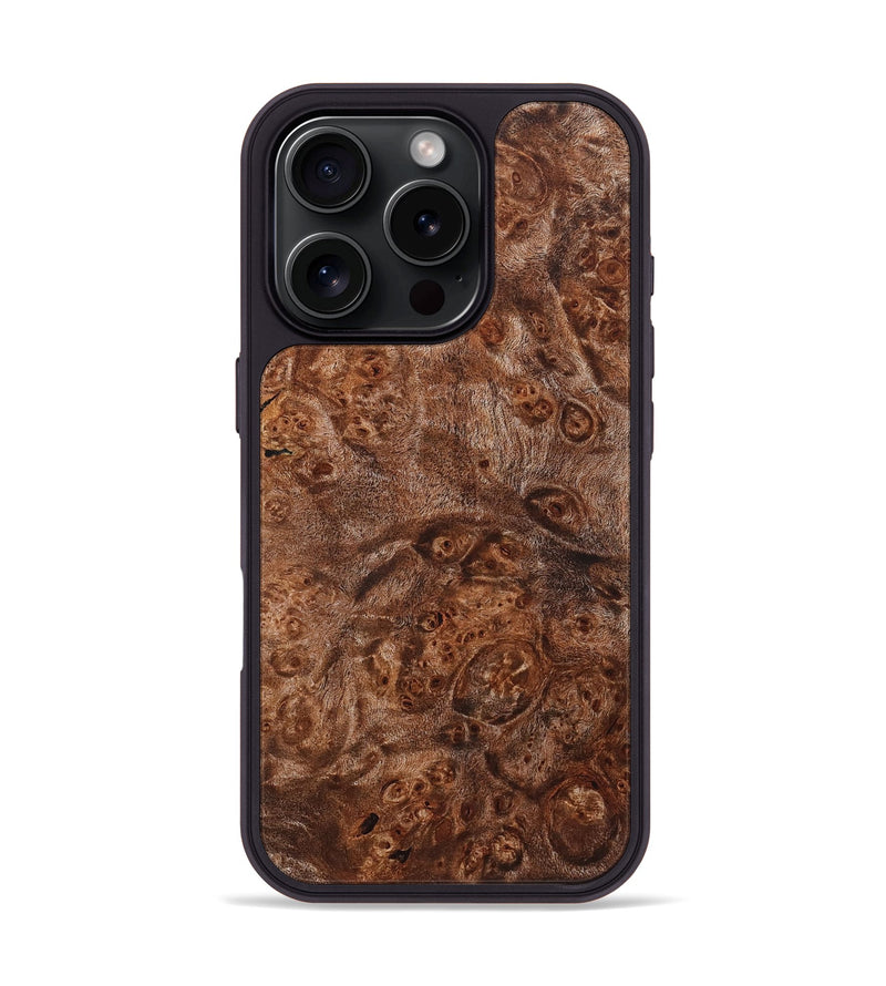 iPhone 16 Pro Wood Phone Case - Luca (Wood Burl, 832362)