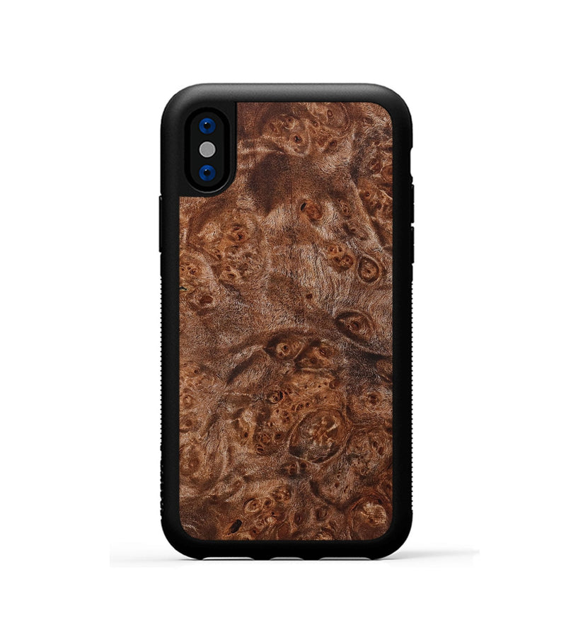 iPhone Xs Wood Phone Case - Luca (Wood Burl, 832362)