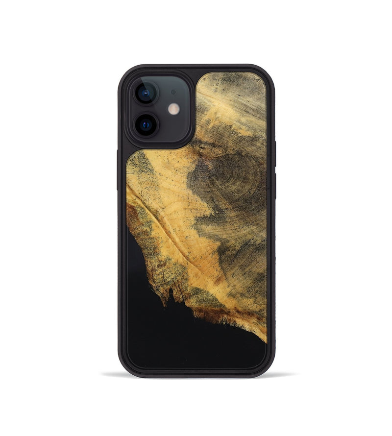 iPhone 12 mini Wood Phone Case - Qiana (Wood Burl, 832363)