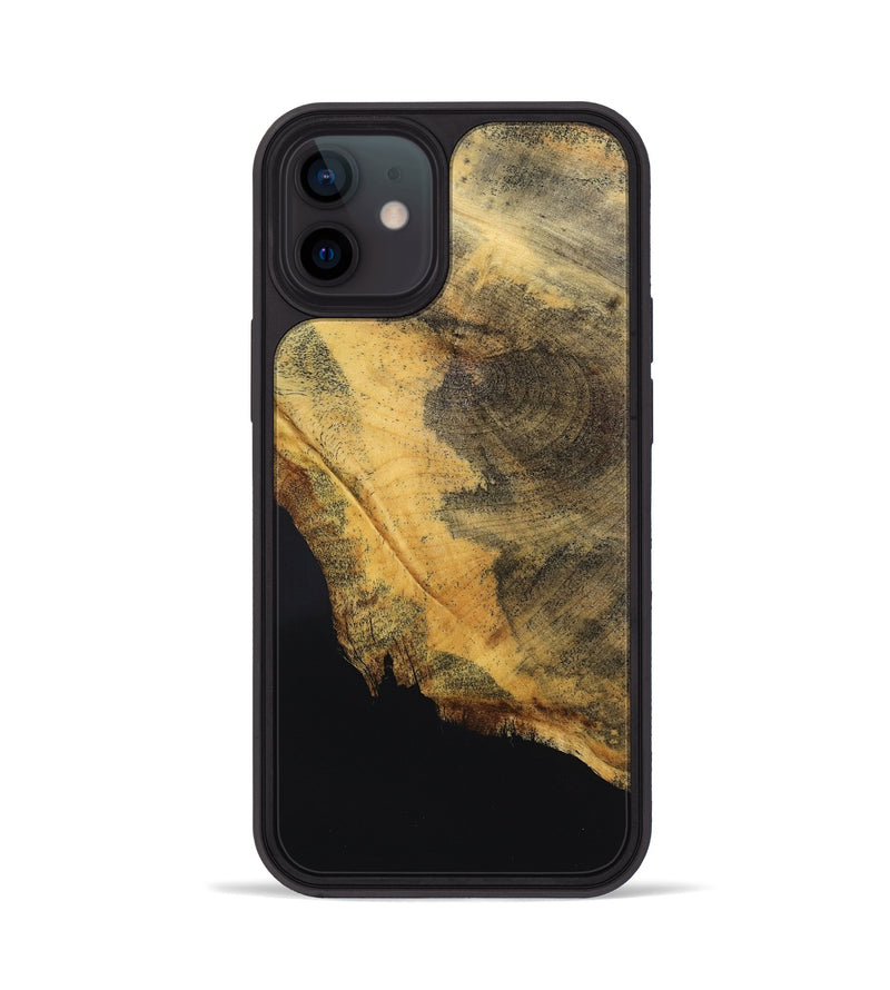 iPhone 12 Wood Phone Case - Qiana (Wood Burl, 832363)