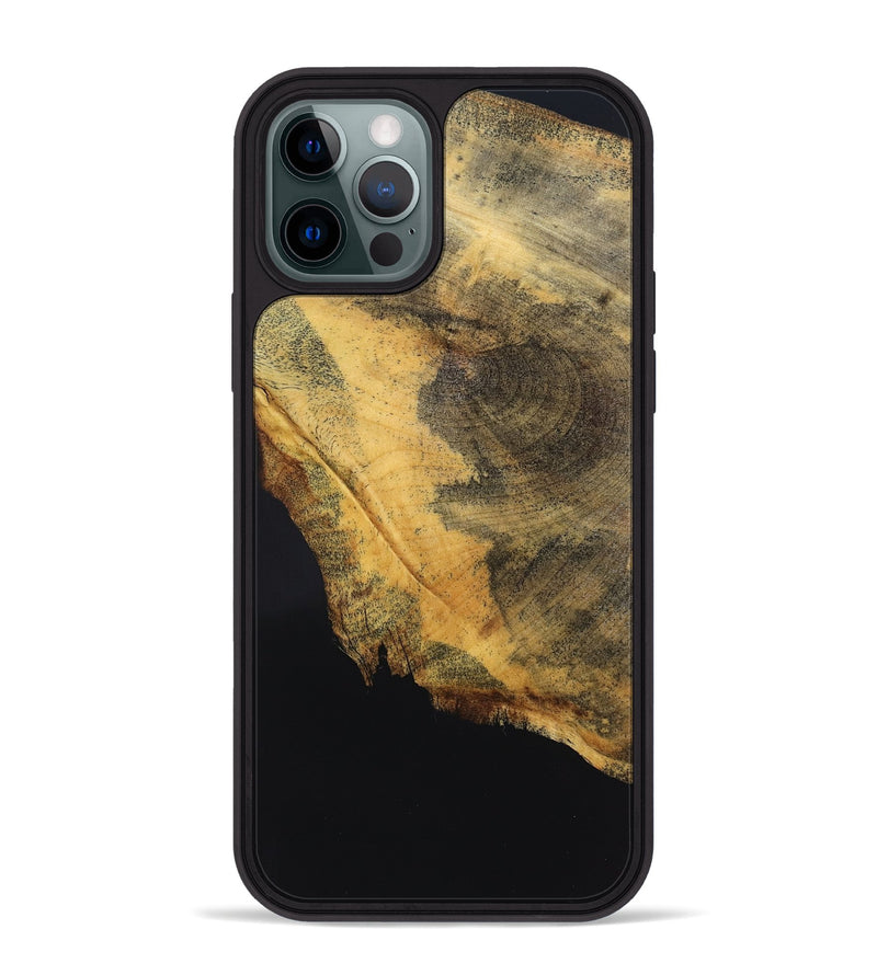 iPhone 12 Pro Max Wood Phone Case - Qiana (Wood Burl, 832363)