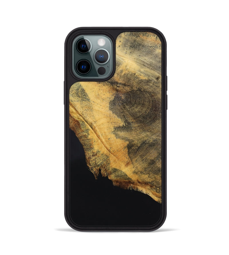 iPhone 12 Pro Wood Phone Case - Qiana (Wood Burl, 832363)
