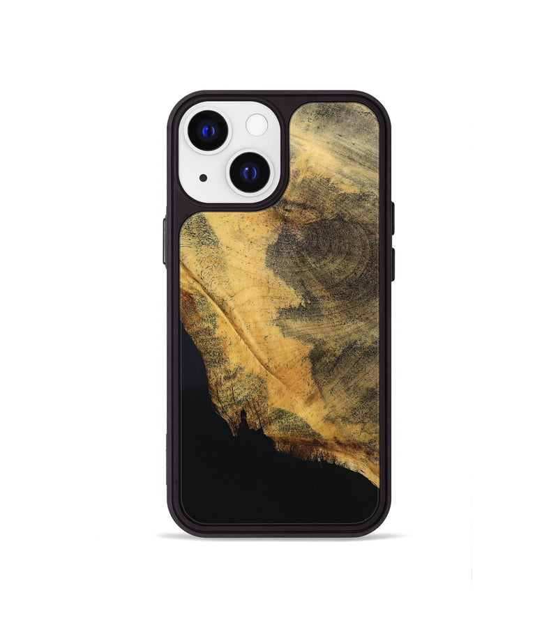 iPhone 13 mini Wood Phone Case - Qiana (Wood Burl, 832363)