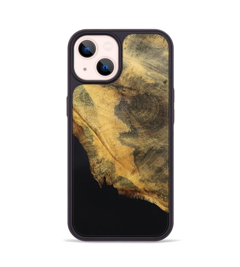 iPhone 14 Wood Phone Case - Qiana (Wood Burl, 832363)