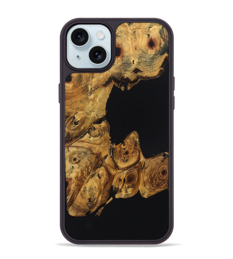 iPhone 15 Plus Wood Phone Case - Rosina (Wood Burl, 832364)
