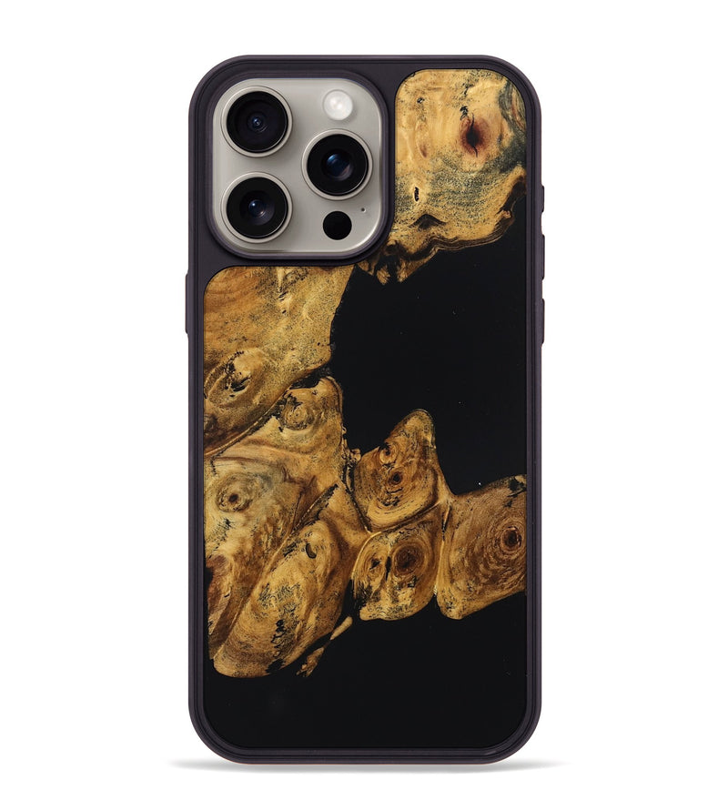 iPhone 15 Pro Max Wood Phone Case - Rosina (Wood Burl, 832364)