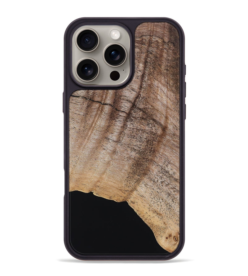 iPhone 16 Pro Max Wood Phone Case - Jayleen (Wood Burl, 832365)