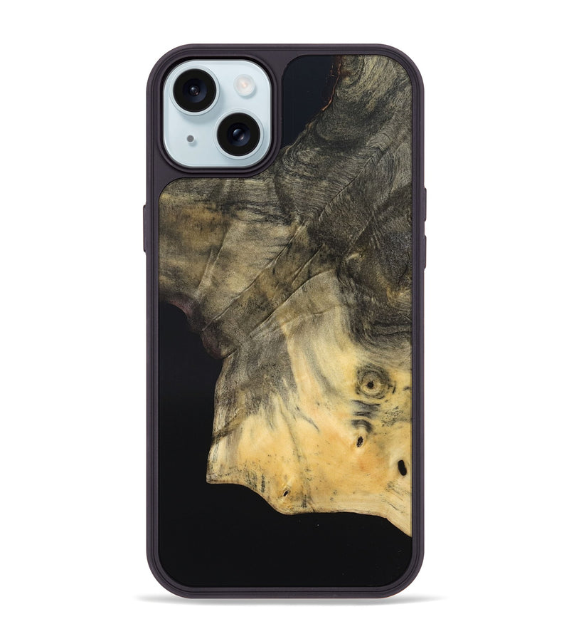 iPhone 15 Plus Wood Phone Case - Rory (Wood Burl, 832367)