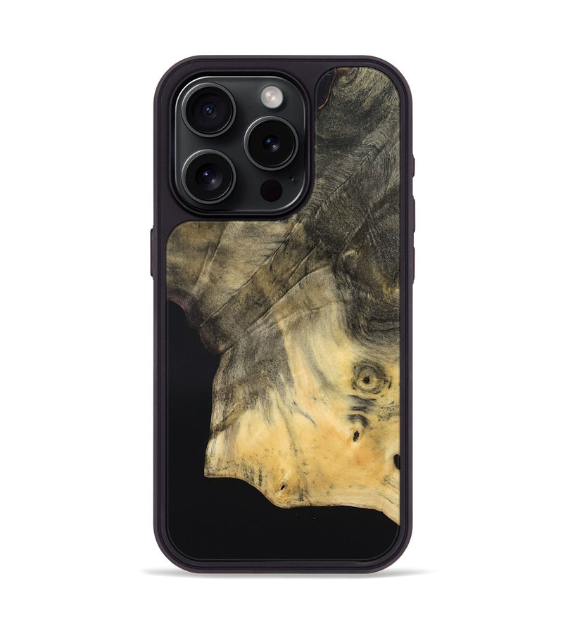 iPhone 15 Pro Wood Phone Case - Rory (Wood Burl, 832367)