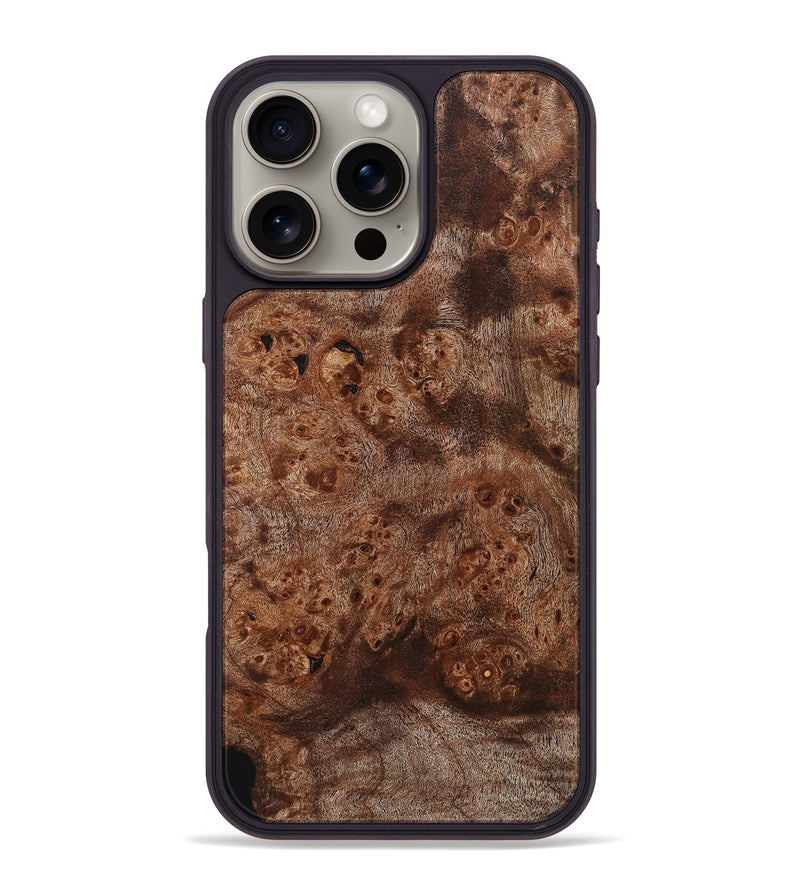 iPhone 16 Pro Max Wood Phone Case - Anissa (Wood Burl, 832368)