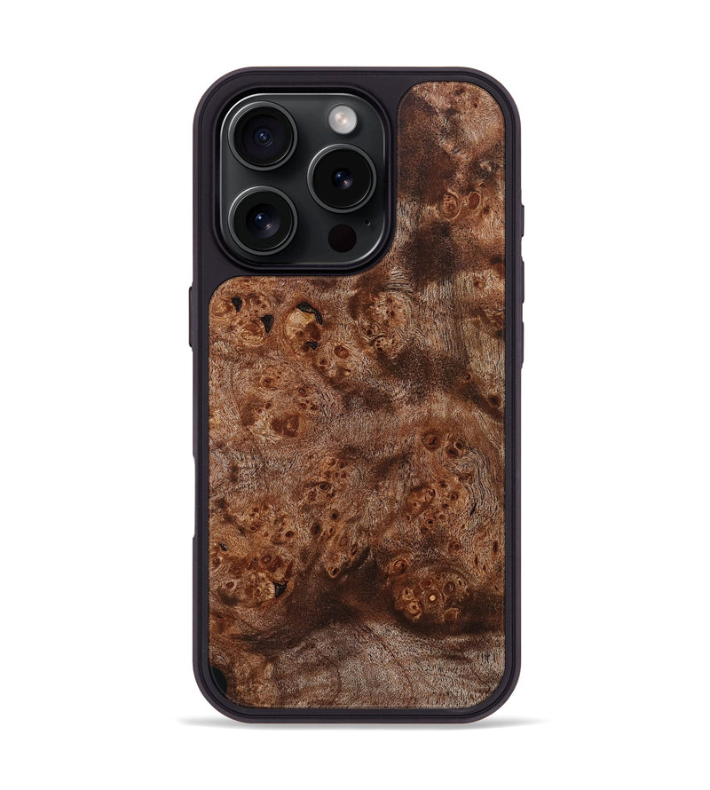 iPhone 16 Pro Wood Phone Case - Anissa (Wood Burl, 832368)