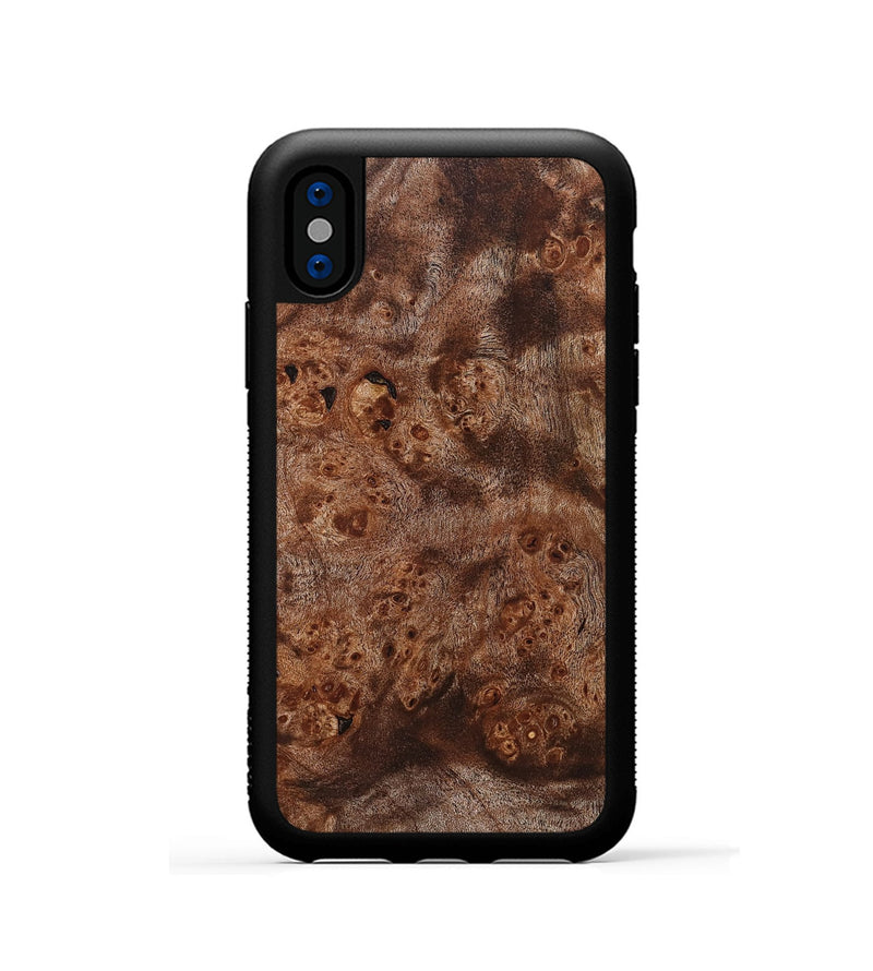 iPhone Xs Wood Phone Case - Anissa (Wood Burl, 832368)