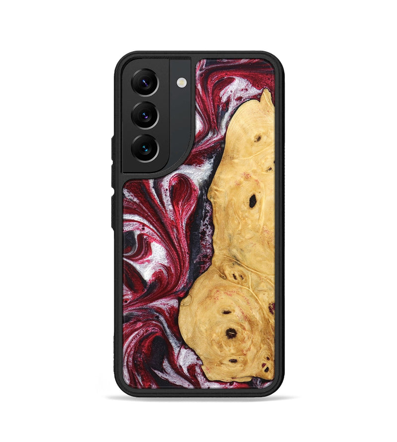 Galaxy S22 Wood Phone Case - Gavyn (Red, 832370)