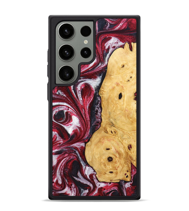 Galaxy S24 Ultra Wood Phone Case - Gavyn (Red, 832370)